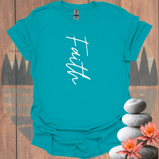 Printify T-Shirt Tropical Blue / S Faith+ T-Shirt Faith+ T-Shirt 19451242738202682555