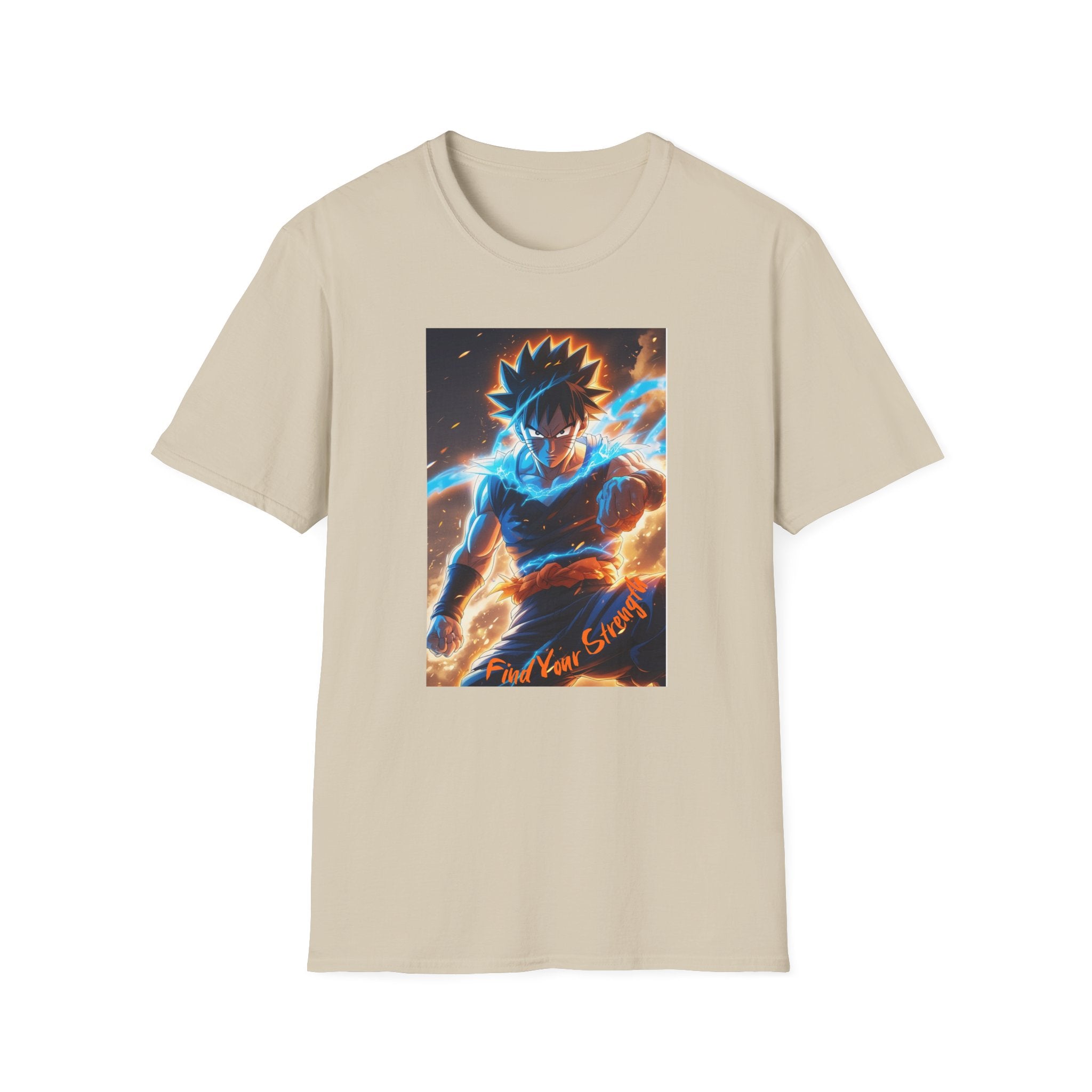 Printify T-Shirt Sand / S Find Your Strength T-Shirt Find Your Strength T-Shirt 33334697727574180607