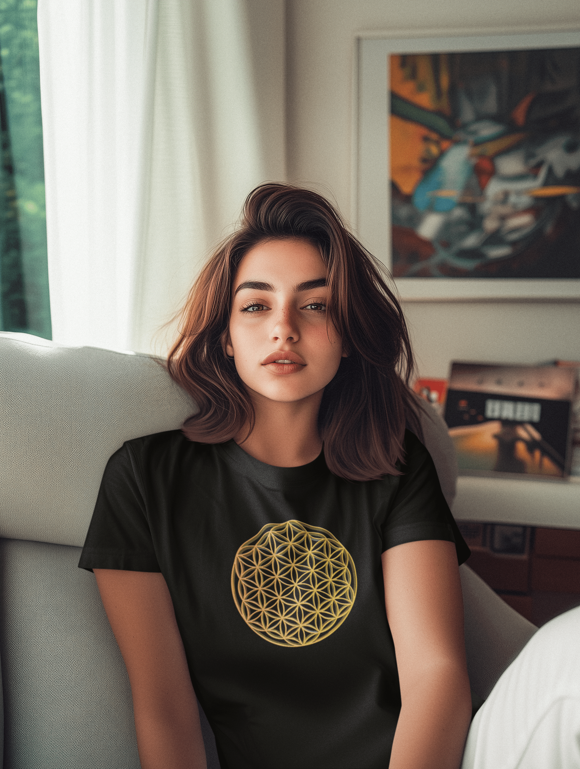 Printify T-Shirt Flower of Life T-Shirt Flower of Life T-Shirt