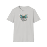 Printify T-Shirt Ice Grey / S Fly Free T-Shirt Fly Free T-Shirt 55843806027527506659