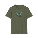 Printify T-Shirt Military Green / S Fly Free T-Shirt Fly Free T-Shirt 22460710016938639006