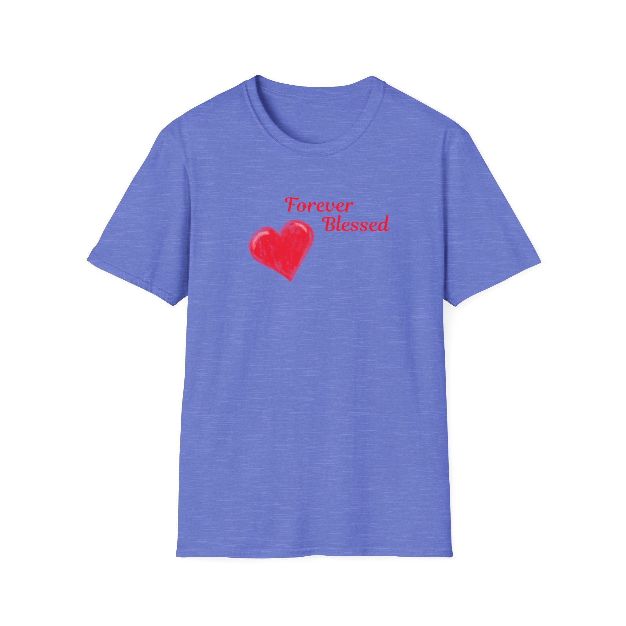 Printify T-Shirt Heather Royal / S Forever Blessed T-Shirt Forever Blessed T-Shirt 18067699425887884835