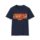 Printify T-Shirt Navy / S Fun Graphic Tee - "What's Happening Hot Stuff" T-Shirt for Casual Wear, Gift, Summer, Birthday, Party Fun Graphic Tee - "What's Happening Hot Stuff" T-Shirt for Casual Wear, Gift, Summer, Birthday, Party 25063780363288622133