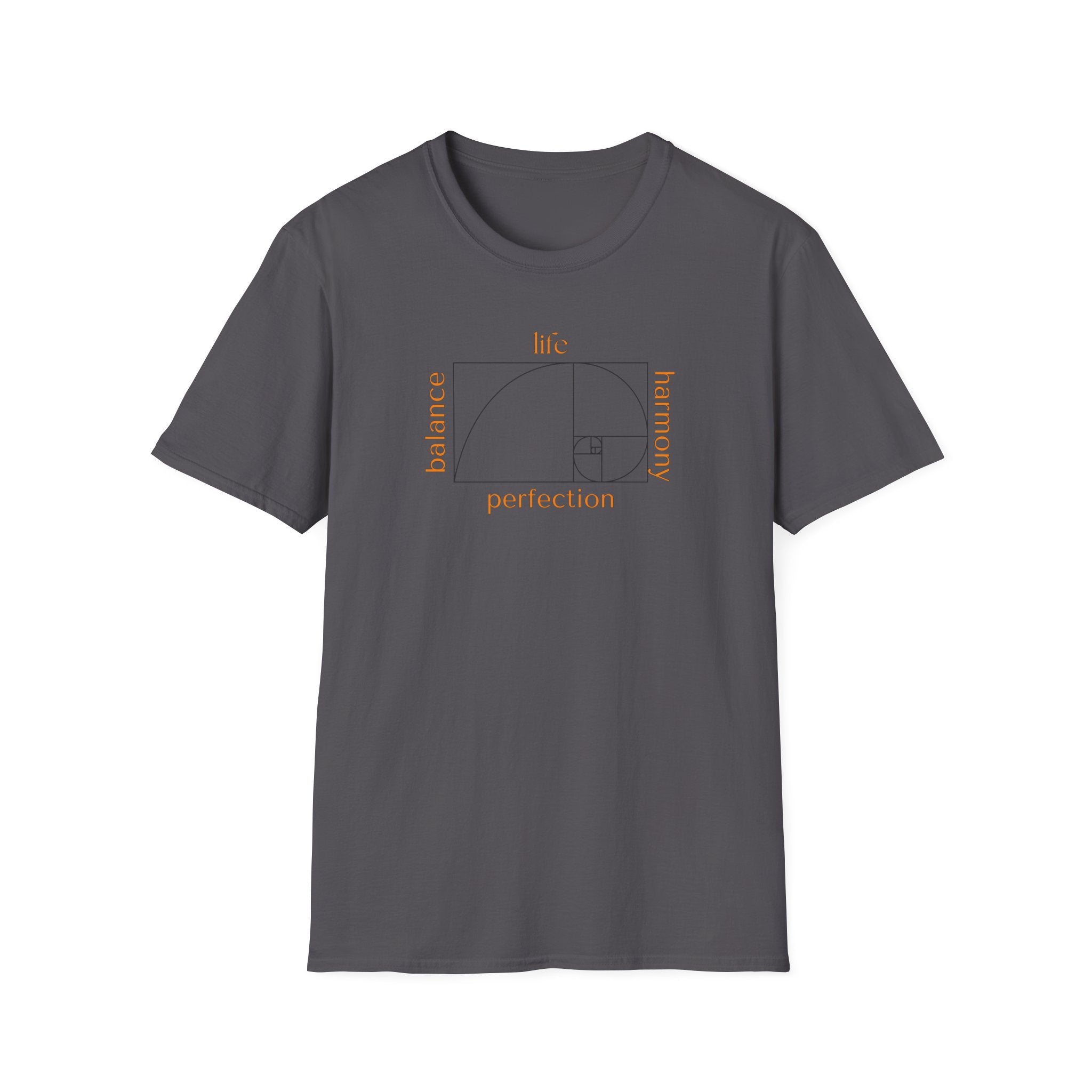 Printify T-Shirt Charcoal / S Golden Ratio T-Shirt Golden Ratio T-Shirt 97357305269237894147