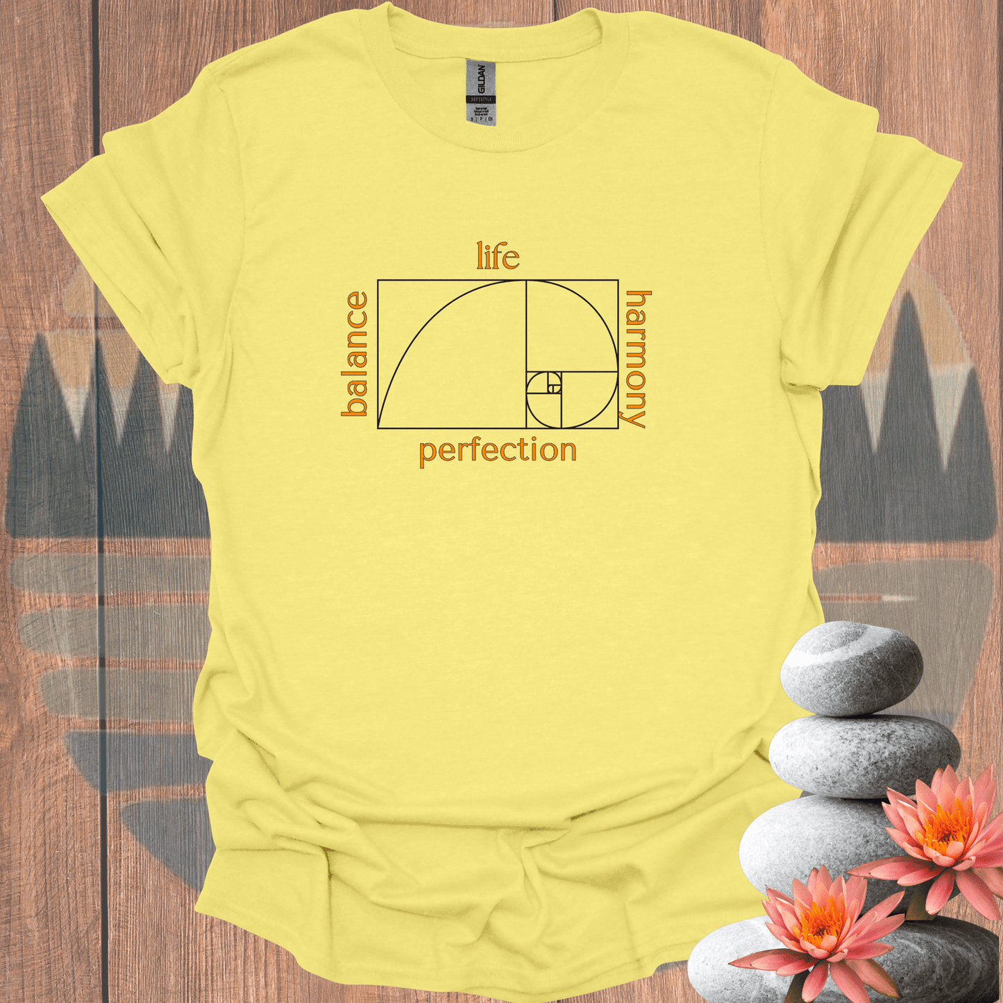 Printify T-Shirt Cornsilk / S Golden Ratio T-Shirt Golden Ratio T-Shirt 17410570773784410874