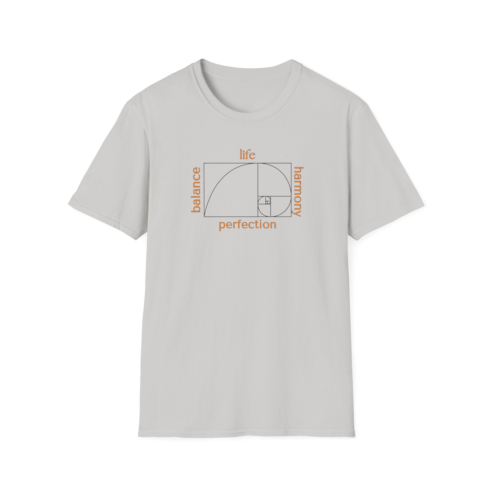 Printify T-Shirt Ice Grey / S Golden Ratio T-Shirt Golden Ratio T-Shirt 51248614910392570895