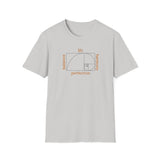 Printify T-Shirt Ice Grey / S Golden Ratio T-Shirt Golden Ratio T-Shirt 51248614910392570895