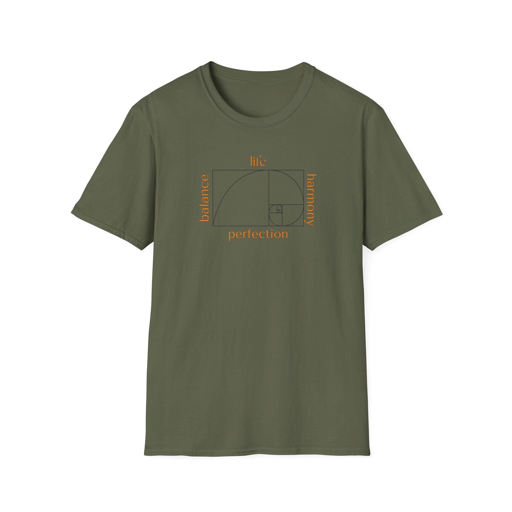 Printify T-Shirt Military Green / S Golden Ratio T-Shirt Golden Ratio T-Shirt 31595121918116173513