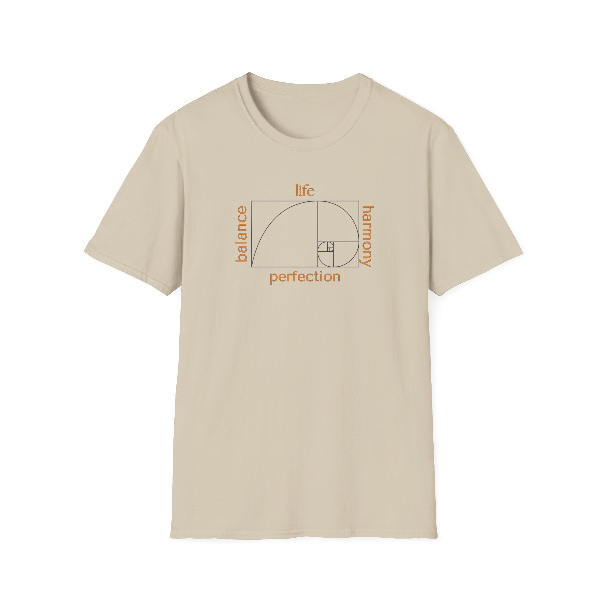Printify T-Shirt Sand / S Golden Ratio T-Shirt Golden Ratio T-Shirt 15804394309591294749