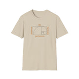 Printify T-Shirt Sand / S Golden Ratio T-Shirt Golden Ratio T-Shirt 15804394309591294749