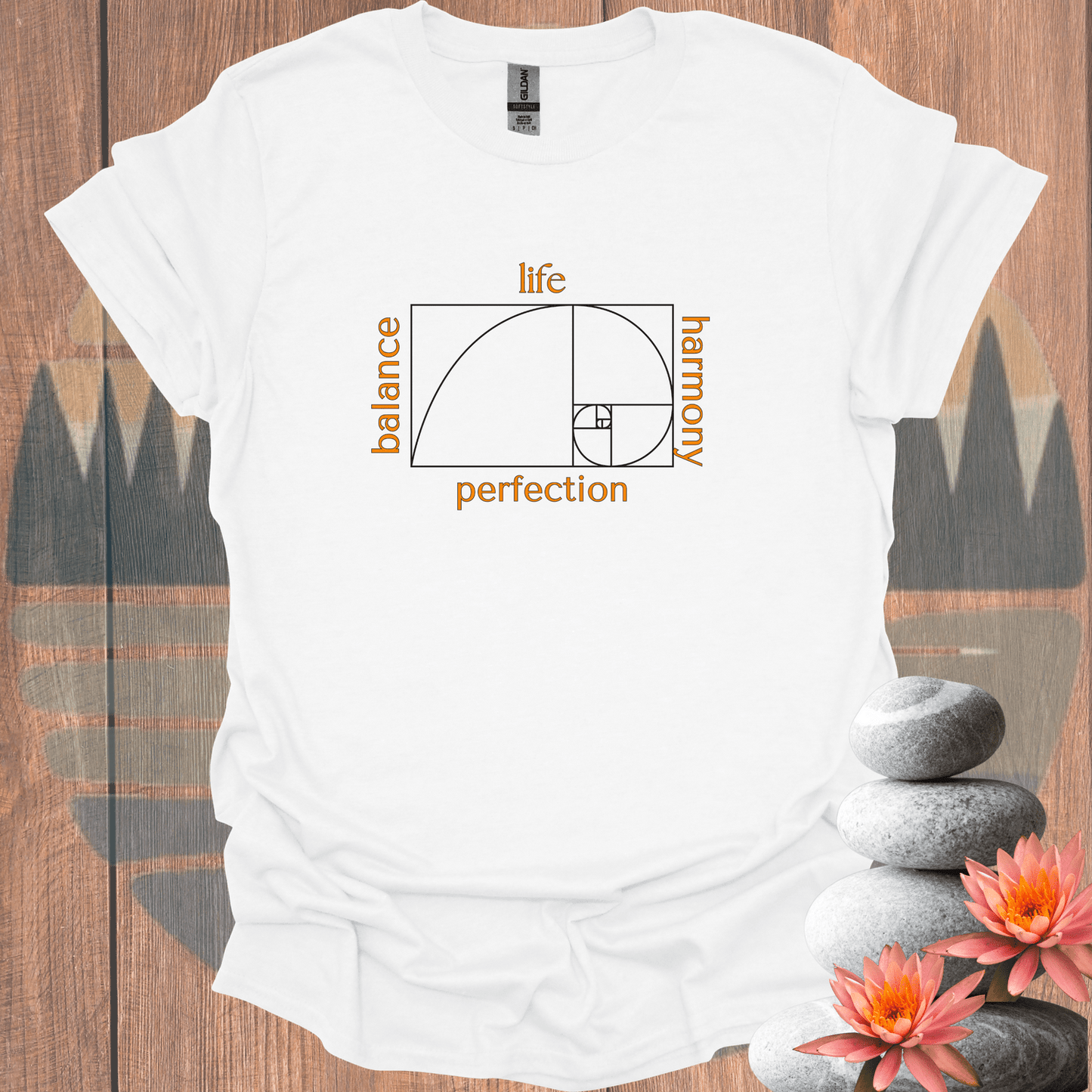 Printify T-Shirt White / S Golden Ratio T-Shirt Golden Ratio T-Shirt 29997566987645916524