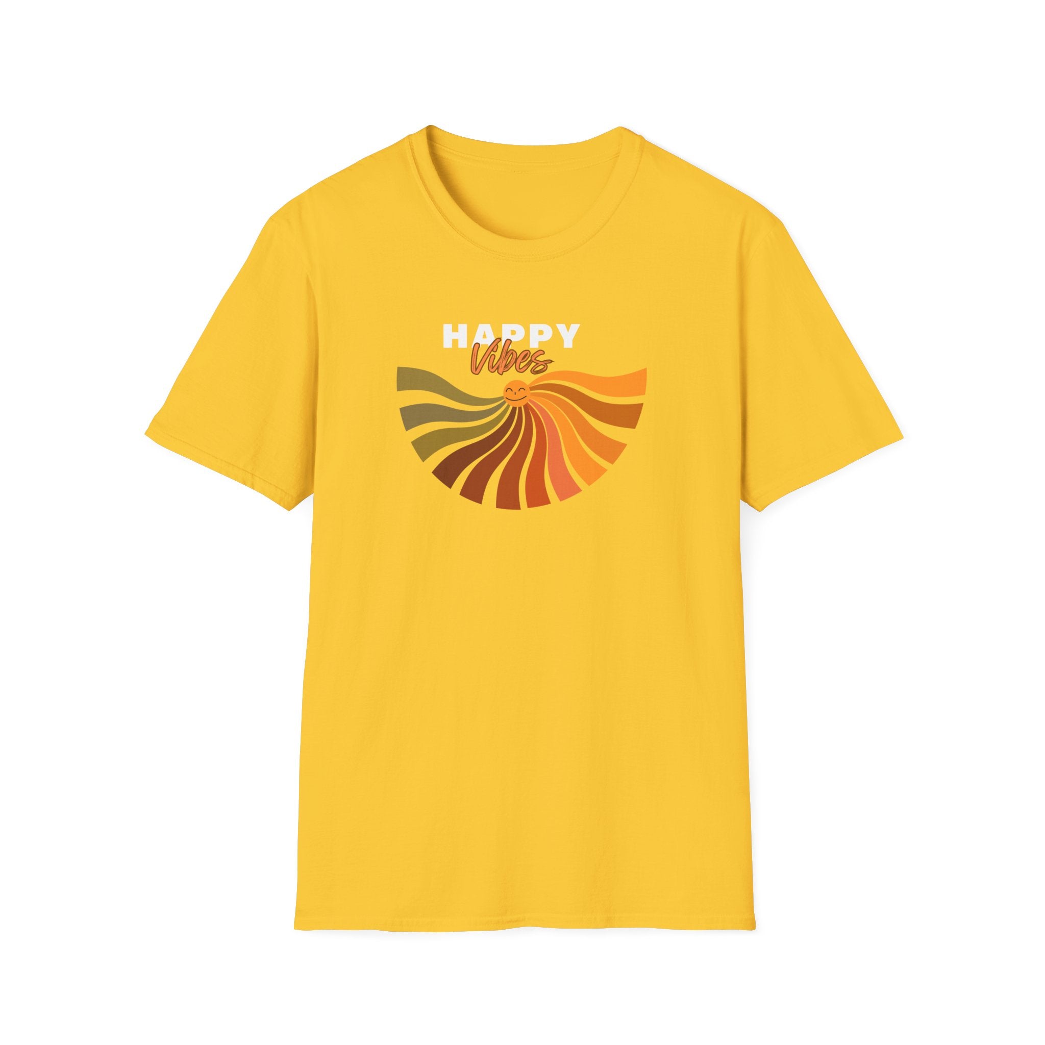 Printify T-Shirt Daisy / S Happy Vibes T-Shirt Happy Vibes T-Shirt 34526593115759735816