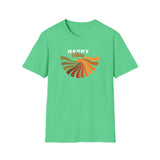 Printify T-Shirt Heather Irish Green / S Happy Vibes T-Shirt Happy Vibes T-Shirt 32998789095179477036