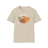 Printify T-Shirt Sand / S Happy Vibes T-Shirt Happy Vibes T-Shirt 16509771577128752402