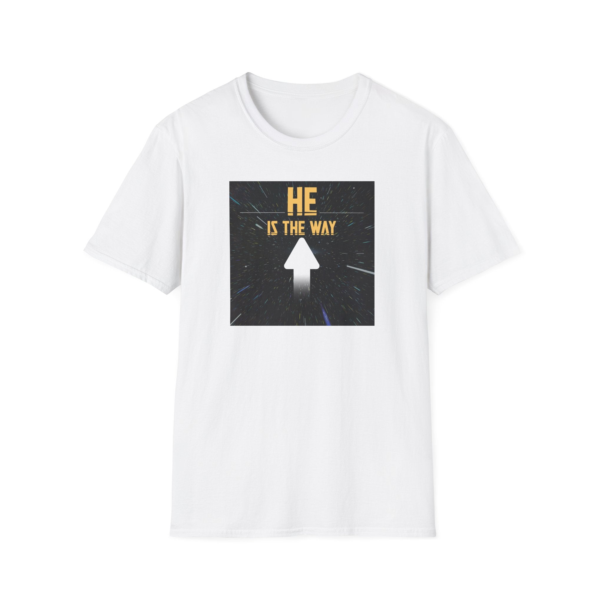 Printify T-Shirt White / S He is The Way He is The Way 11576080675842576156