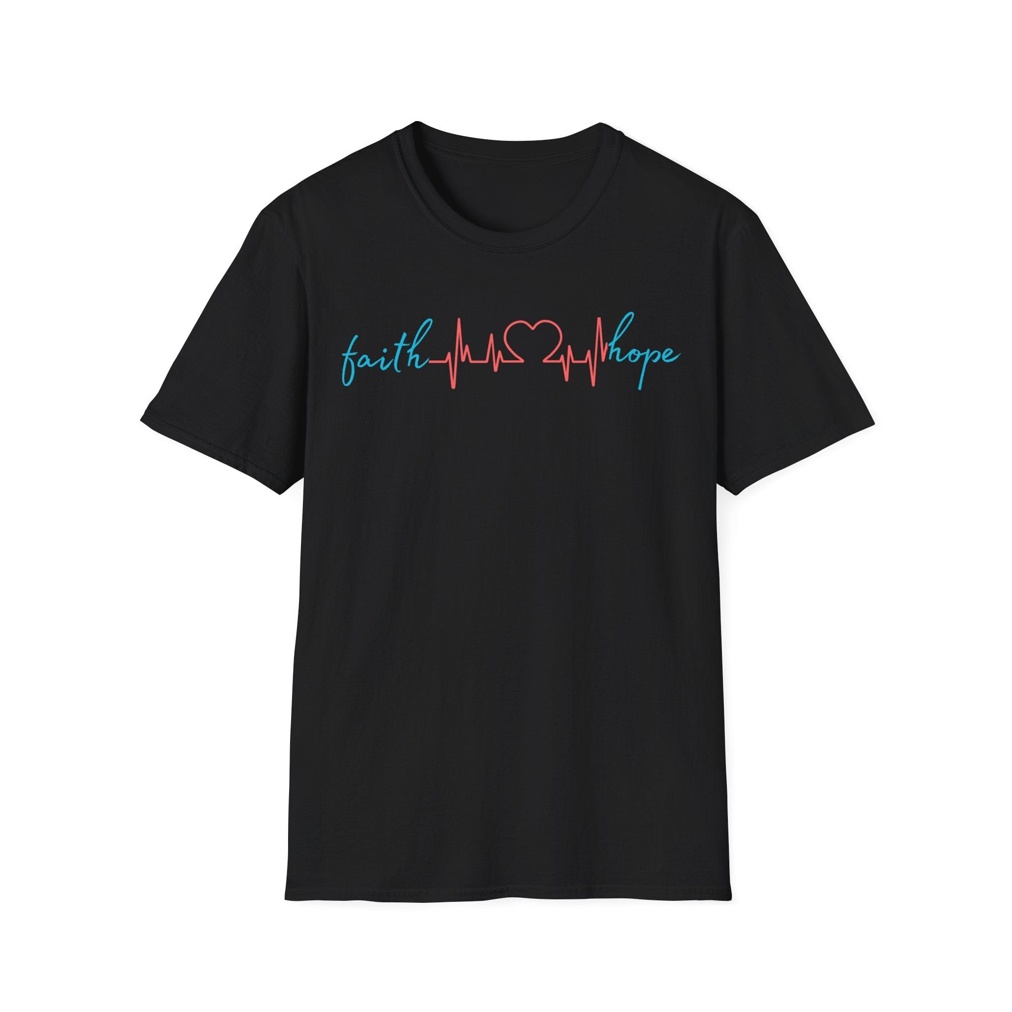 Printify T-Shirt Black / S Heartbeat T-Shirt Heartbeat T-Shirt 25962759117749490722