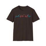 Printify T-Shirt Dark Chocolate / S Heartbeat T-Shirt Heartbeat T-Shirt 24963708467374846100