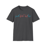 Printify T-Shirt Dark Heather / S Heartbeat T-Shirt Heartbeat T-Shirt 23742481088490507348