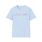 Printify T-Shirt Light Blue / S Heartbeat T-Shirt Heartbeat T-Shirt 31133393088091264097