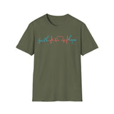 Printify T-Shirt Military Green / S Heartbeat T-Shirt Heartbeat T-Shirt 28499149877612714716