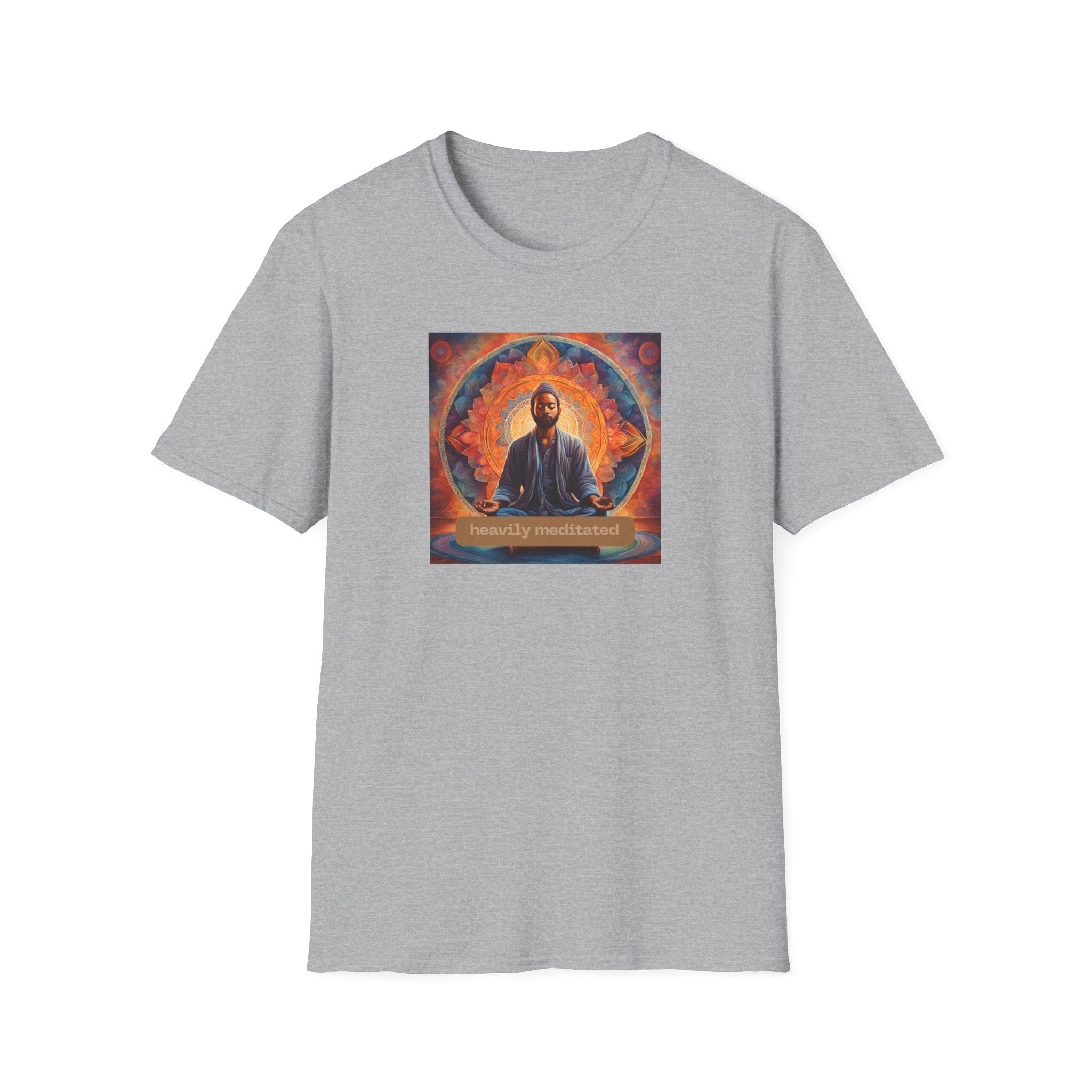 Printify T-Shirt Sport Grey / S Heavily Meditated Man T-Shirt Heavily Meditated Man T-Shirt 10430384389987539066