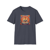 Printify T-Shirt Heather Navy / S Heavily Meditated Woman T-Shirt Heavily Meditated Woman T-Shirt 25607568051514887417