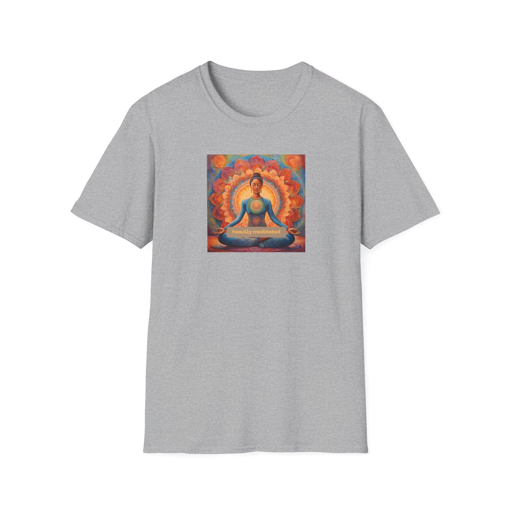 Printify T-Shirt Sport Grey / S Heavily Meditated Woman T-Shirt Heavily Meditated Woman T-Shirt 21929817052398751242