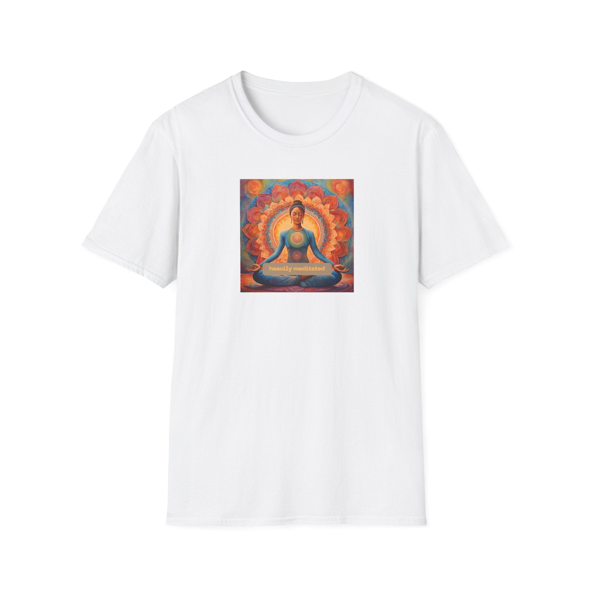 Printify T-Shirt White / S Heavily Meditated Woman T-Shirt Heavily Meditated Woman T-Shirt 21906225673866593025