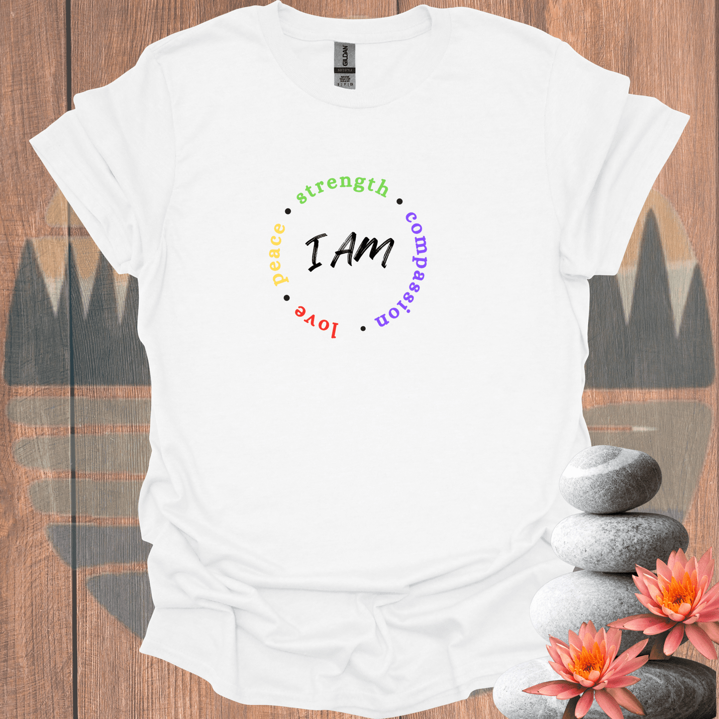 Printify T-Shirt White / S I Am T-Shirt I Am T-Shirt 10259399243847966259