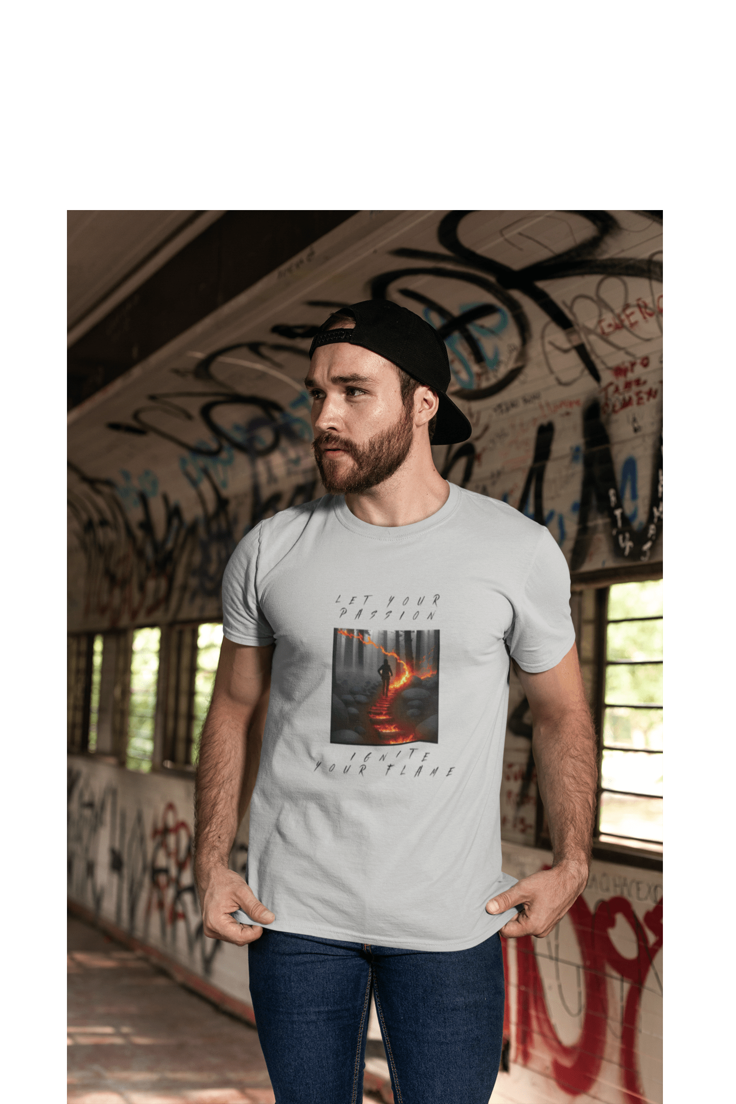 Printify T-Shirt Ignite Your Flame T-Shirt Ignite Your Flame T-Shirt