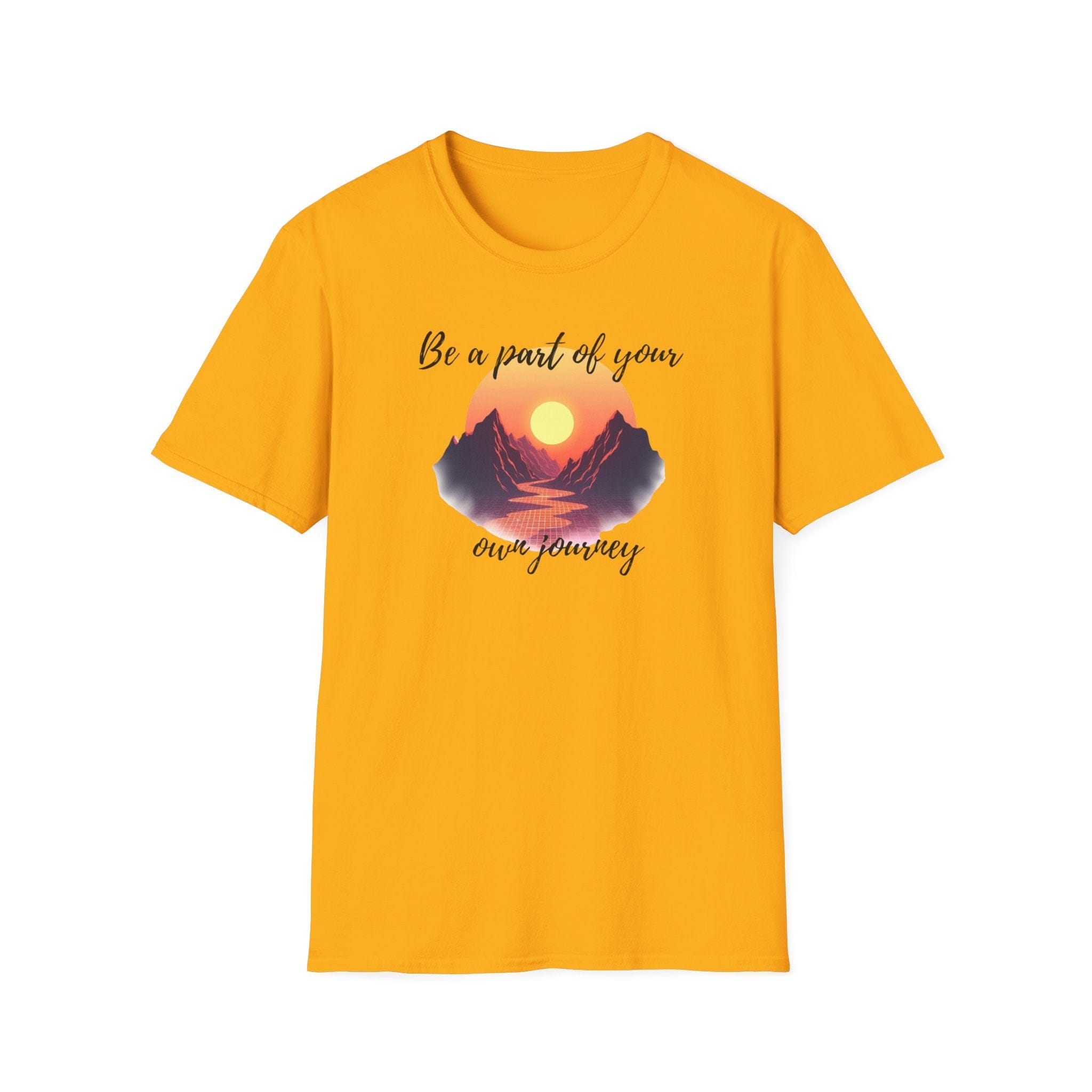 Printify T-Shirt Gold / S Journey T-Shirt Journey T-Shirt 32049386204124826663