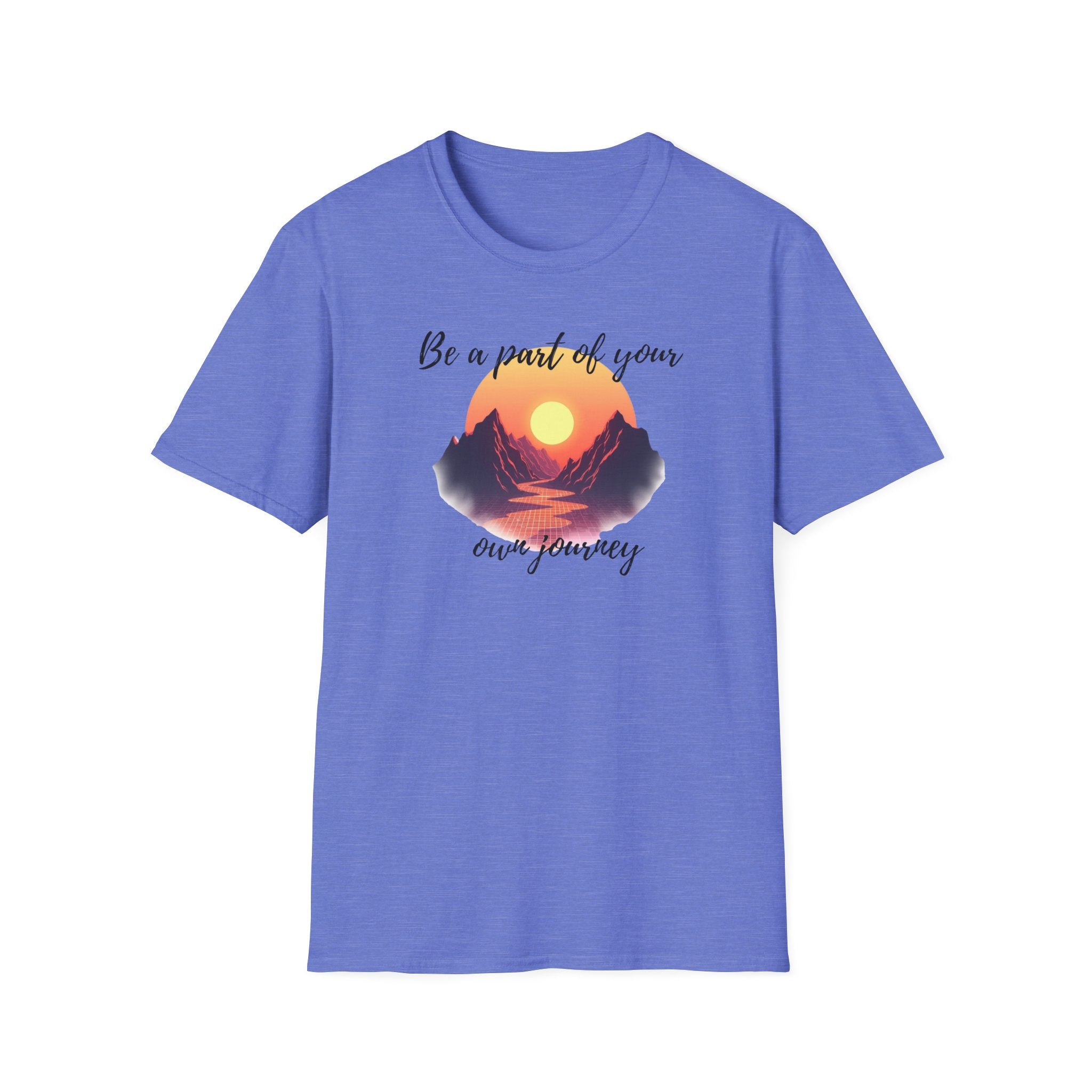 Printify T-Shirt Heather Royal / S Journey T-Shirt Journey T-Shirt 20423296744820316324