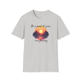 Printify T-Shirt Ice Grey / S Journey T-Shirt Journey T-Shirt 11182130046605228595