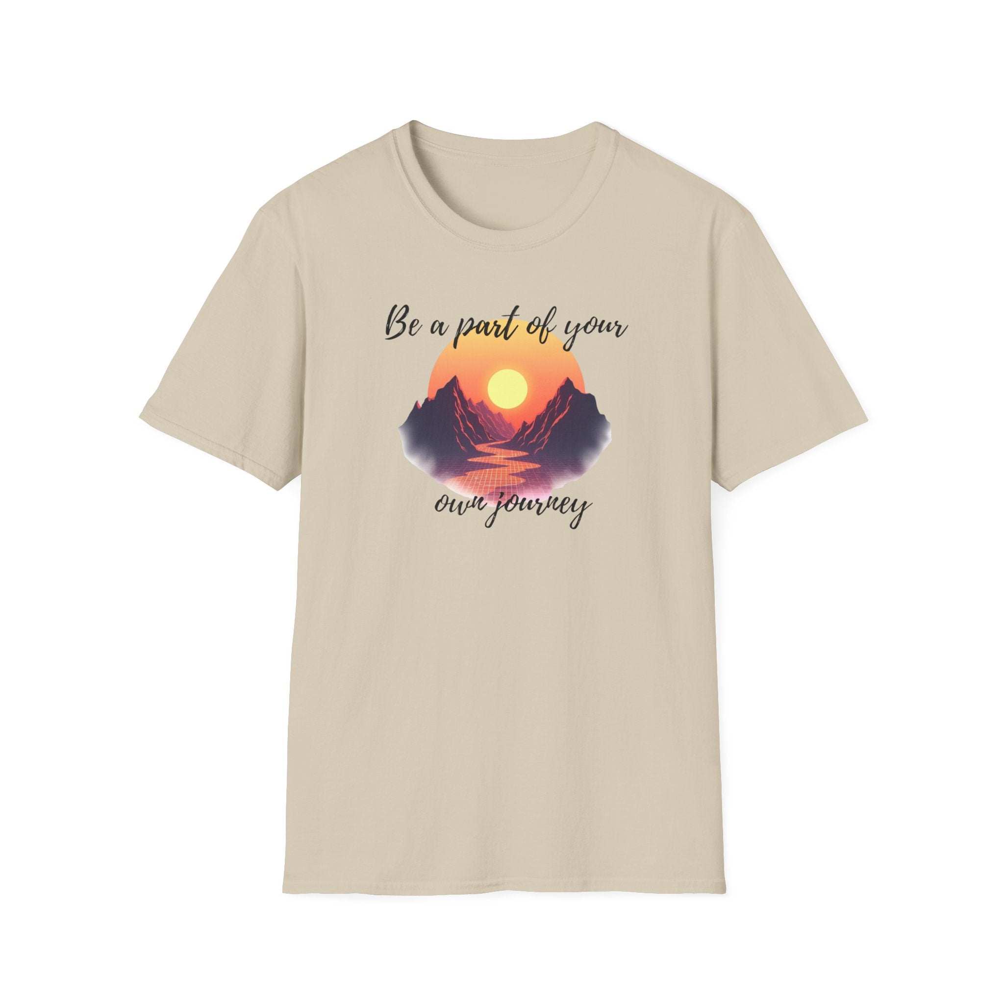 Printify T-Shirt Sand / S Journey T-Shirt Journey T-Shirt 13013638898072874985