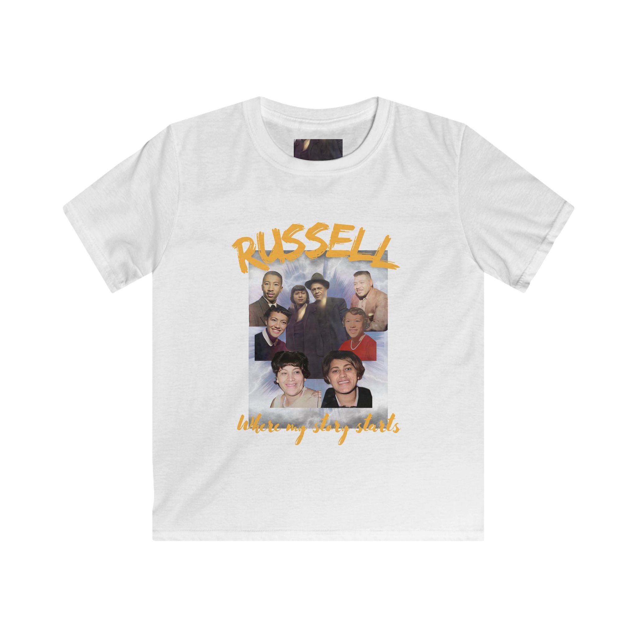 Printify Kids clothes XS / White Kids Softstyle Tee - Russell Family Reunion Special Addition Kids Softstyle Tee - Russell Family Reunion Special Addition 14745140052495518180