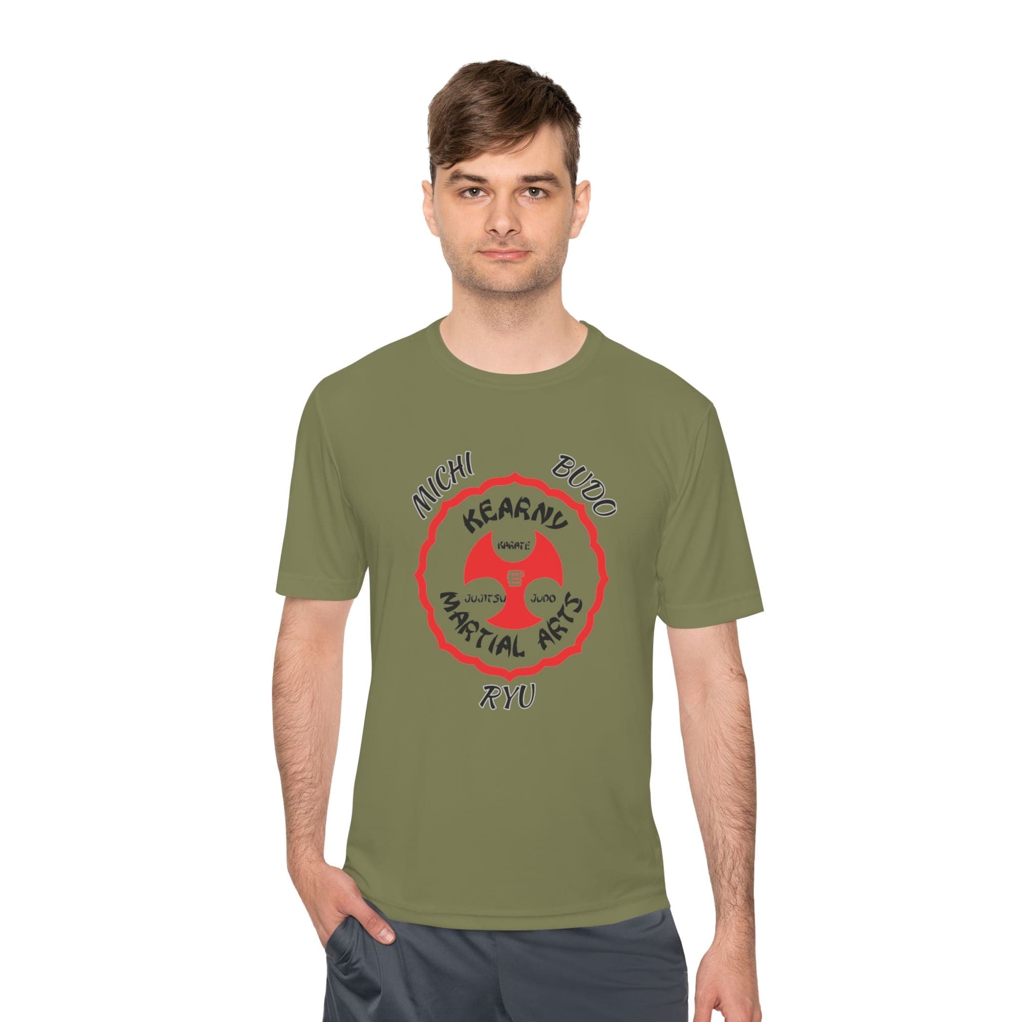 Printify T-Shirt KMA Michi Budo Ryu Moisture Wicking Tee KMA Michi Budo Ryu Moisture Wicking Tee