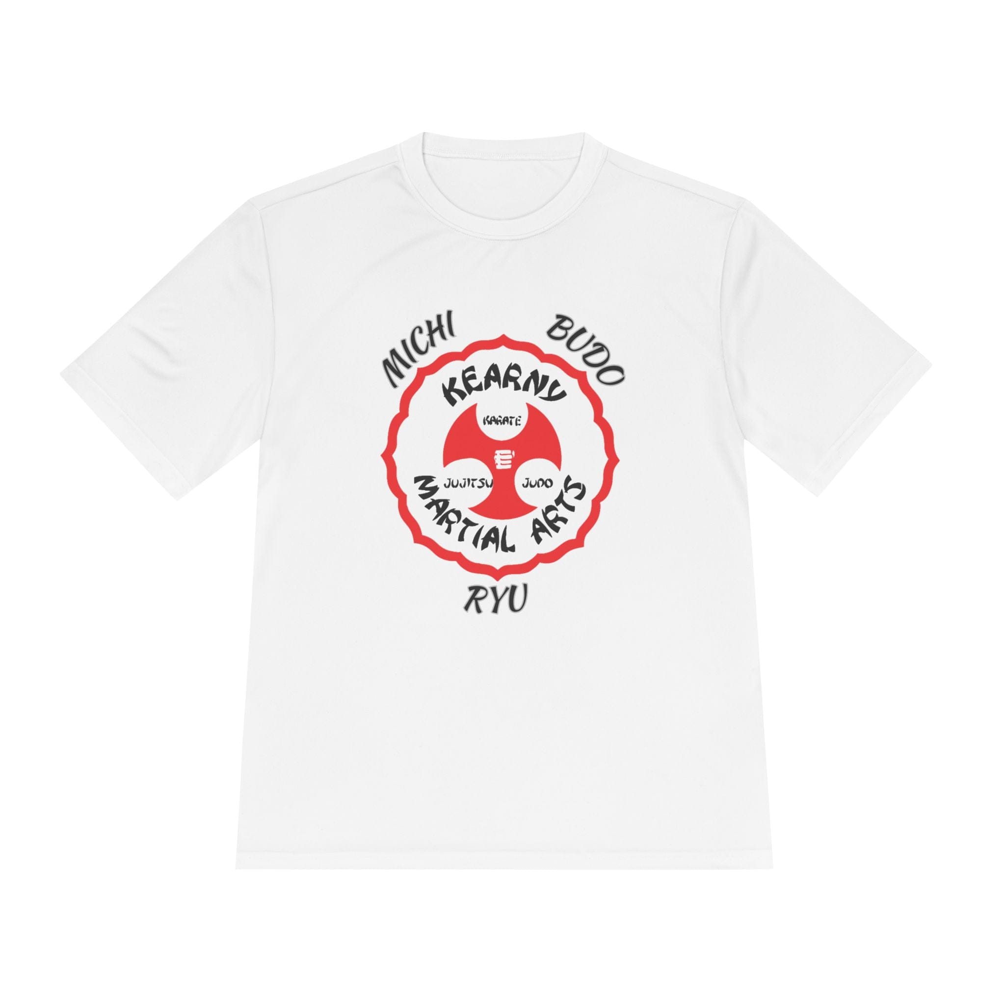 Printify T-Shirt White / XS KMA Michi Budo Ryu Moisture Wicking Tee KMA Michi Budo Ryu Moisture Wicking Tee 31380358827863725598