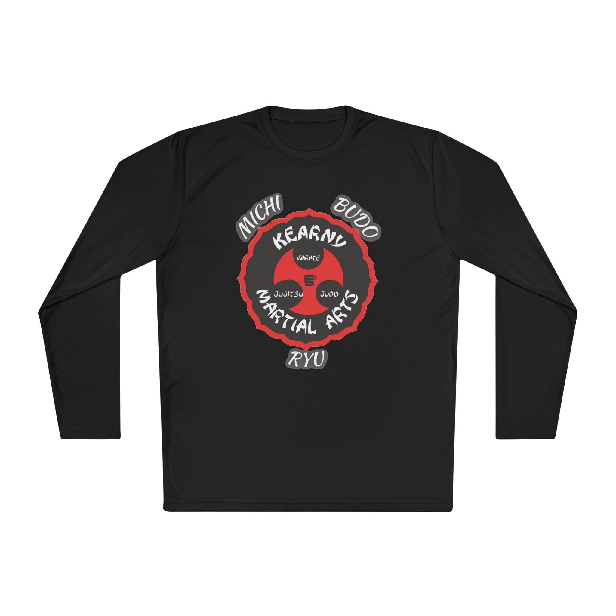 Printify Long-sleeve Black / XS KMA Michi Budo RyuLightweight Long Sleeve Tee KMA Michi Budo RyuLightweight Long Sleeve Tee 71013762027256914433