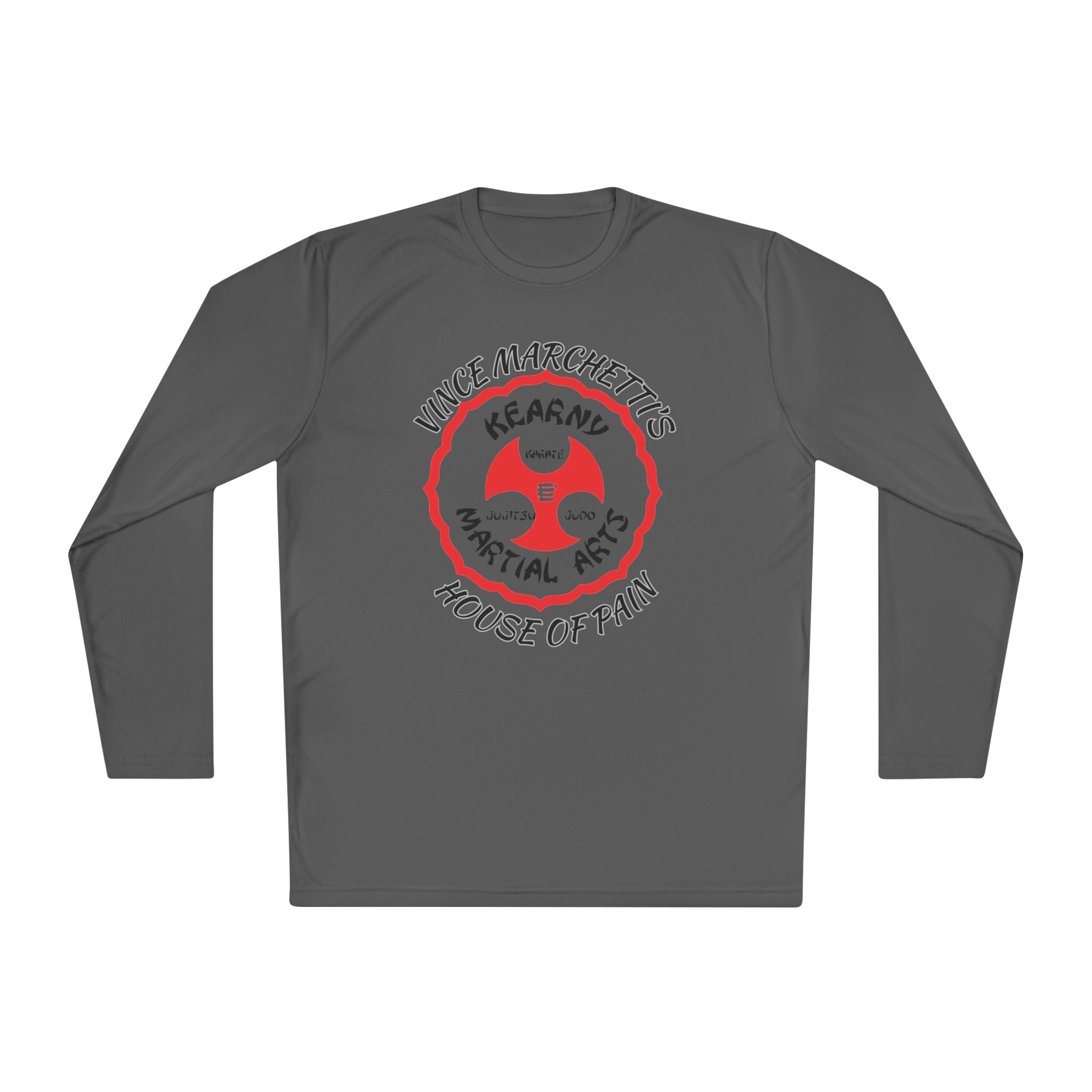 Printify Long-sleeve Iron Grey / XS KMA VM House of Pain Lightweight Long Sleeve Tee KMA VM House of Pain Lightweight Long Sleeve Tee 20595871871178530857