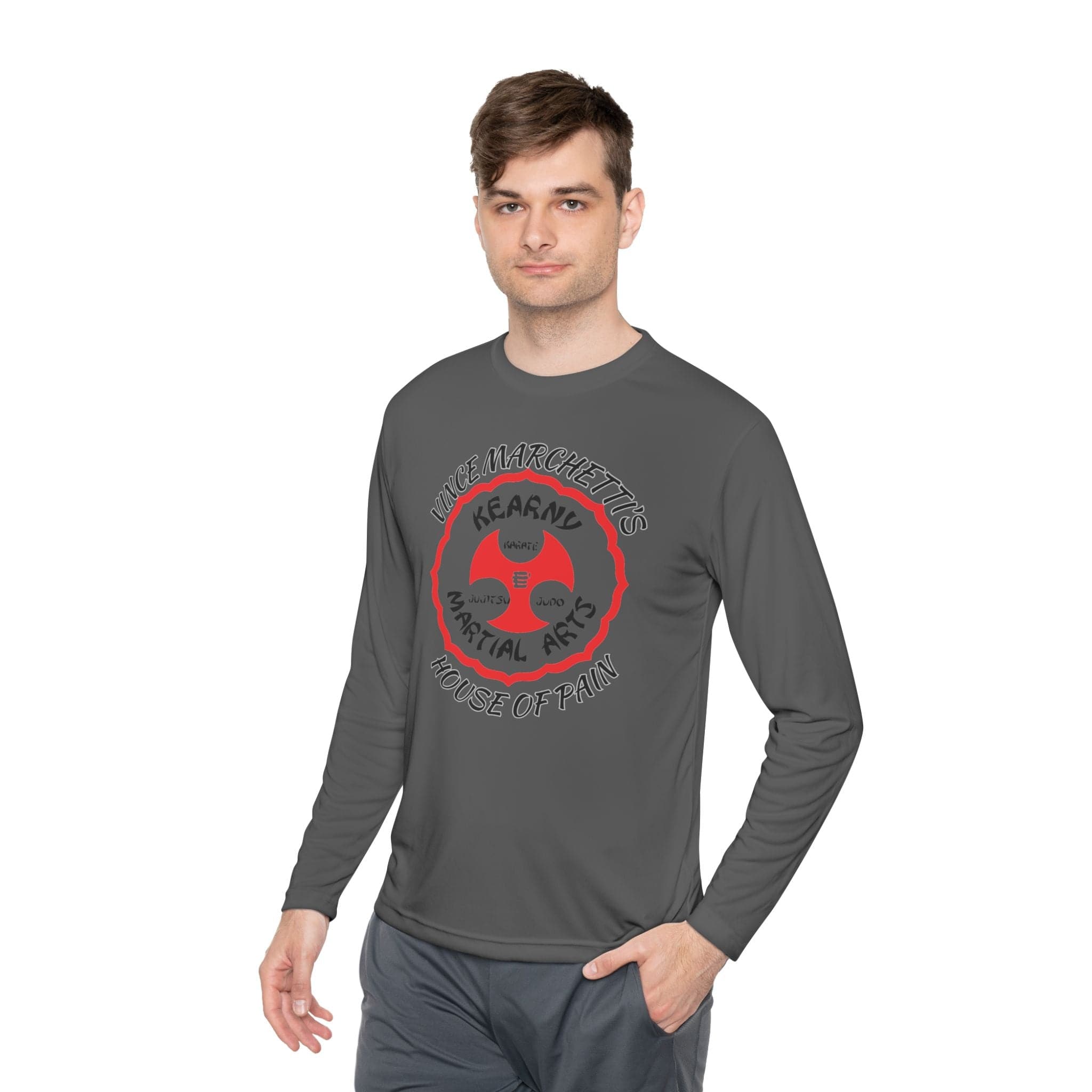 Printify Long-sleeve KMA VM House of Pain Lightweight Long Sleeve Tee KMA VM House of Pain Lightweight Long Sleeve Tee