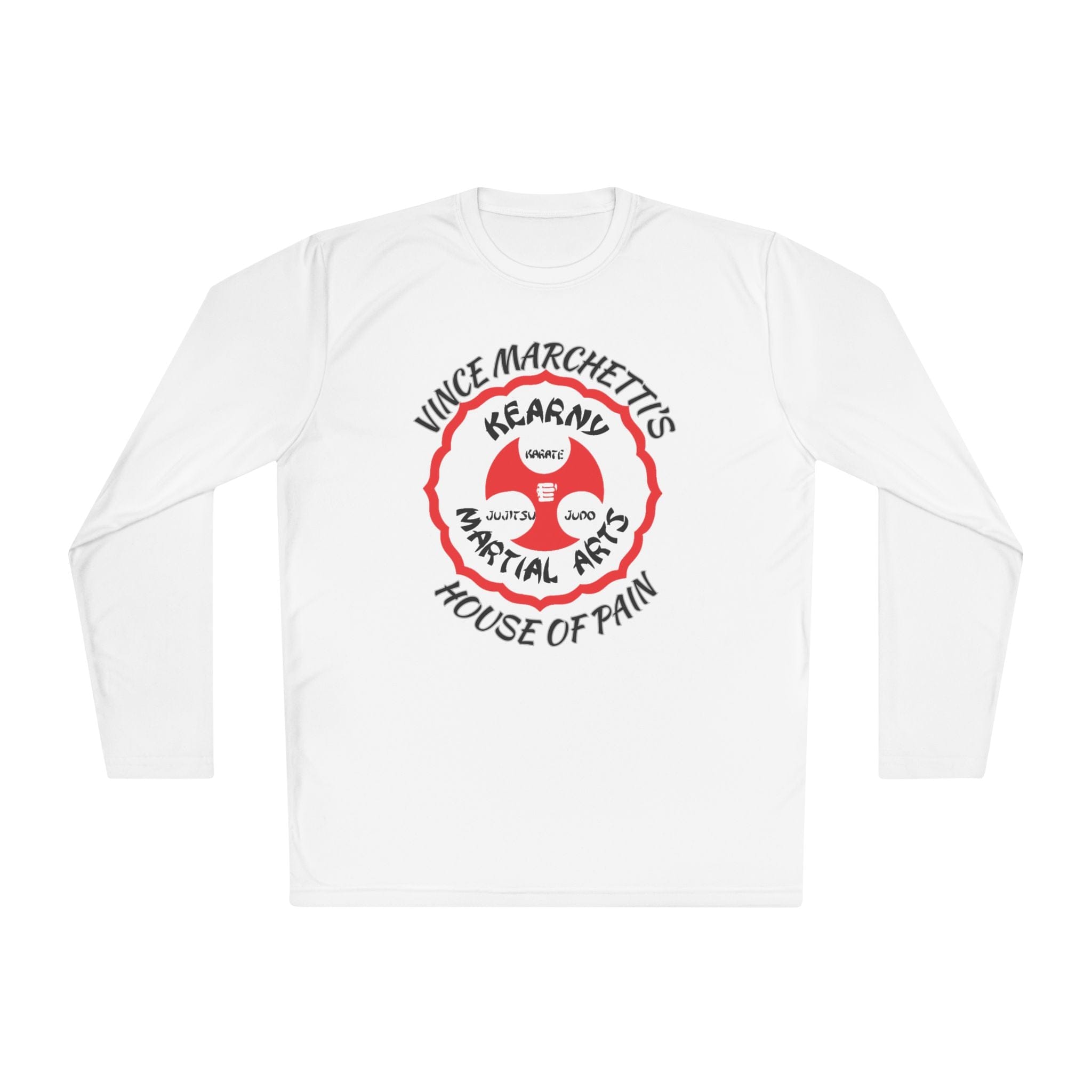 Printify Long-sleeve White / XS KMA VM House of Pain Lightweight Long Sleeve Tee KMA VM House of Pain Lightweight Long Sleeve Tee 26335766044698858896