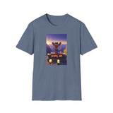 Printify T-Shirt Heather Indigo / S Level Up Level Up 77023719618985730082