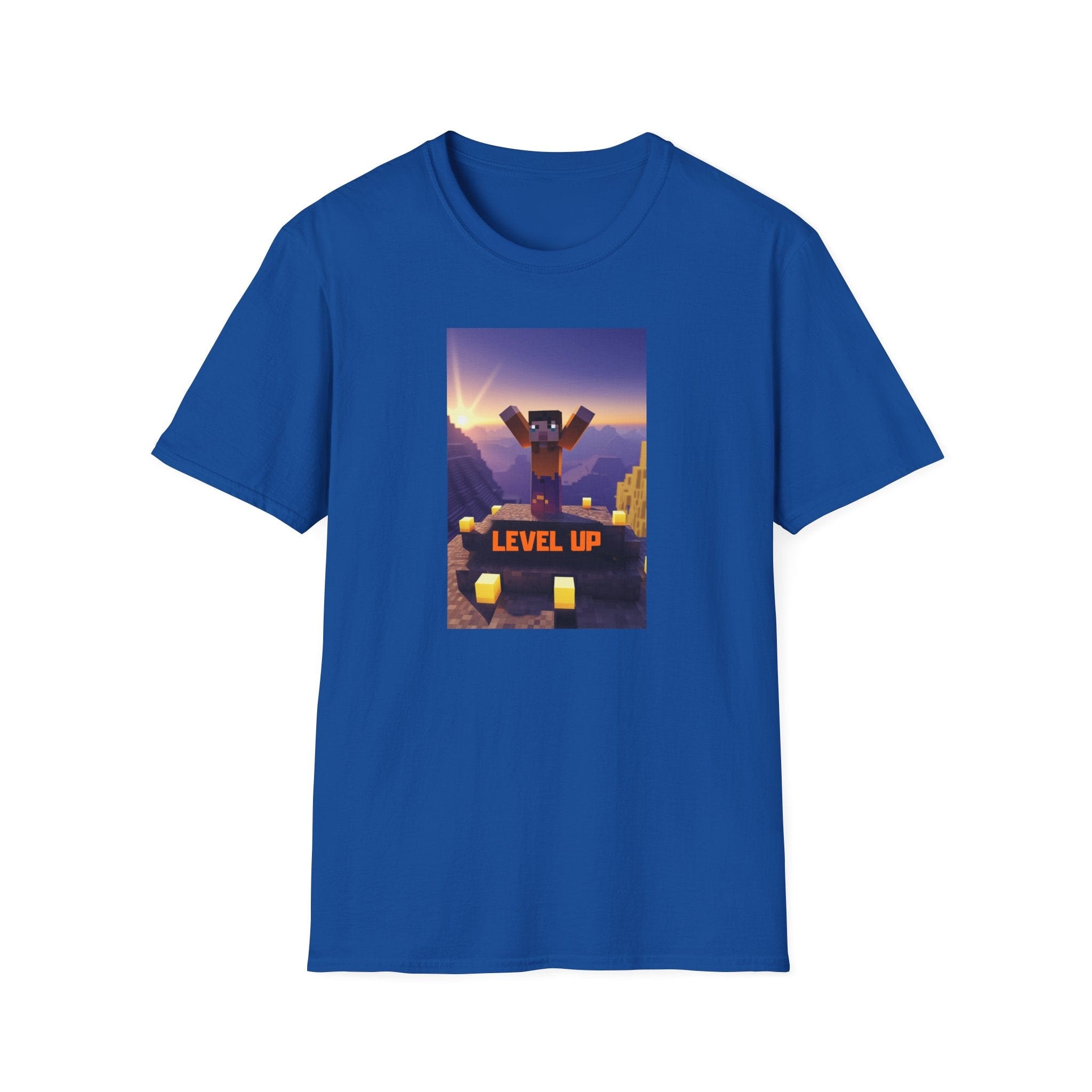 Printify T-Shirt Royal / S Level Up Level Up 20422441059743740596