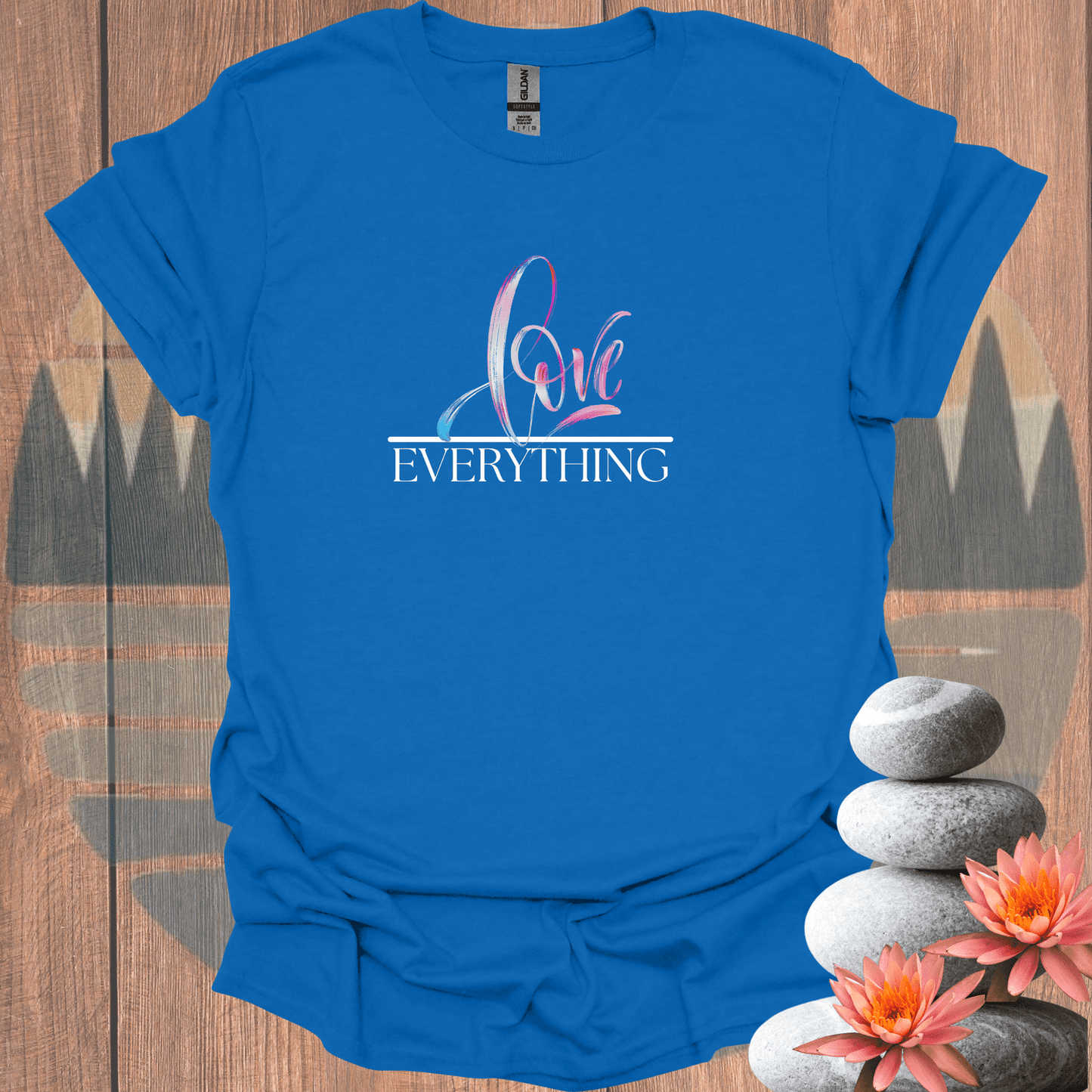 Printify T-Shirt Royal / S Love Over Everything T-Shirt Love Over Everything T-Shirt 18848382568098867251