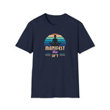 Printify T-Shirt Navy / S Manifest That Sh*t T-Shirt Manifest That Sh*t T-Shirt 11483935608775845100