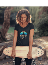 Printify V-neck Manifest That Sh*t V-Neck Manifest That Sh*t V-Neck
