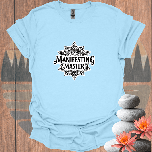 Printify T-Shirt Light Blue / S Manifesting Master Mandala T-Shirt Manifesting Master Mandala T-Shirt 21201065728317032846