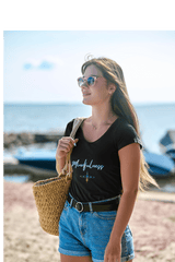 Printify V-neck Mindfulness  V-Neck Mindfulness  V-Neck