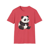 Printify T-Shirt Heather Red / S Panda Me This T-Shirt Panda Me This T-Shirt 65027221158716489095