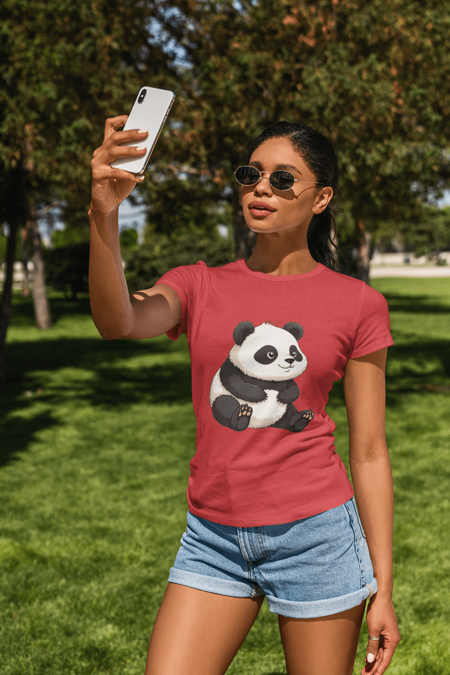 Printify T-Shirt Panda Me This T-Shirt Panda Me This T-Shirt